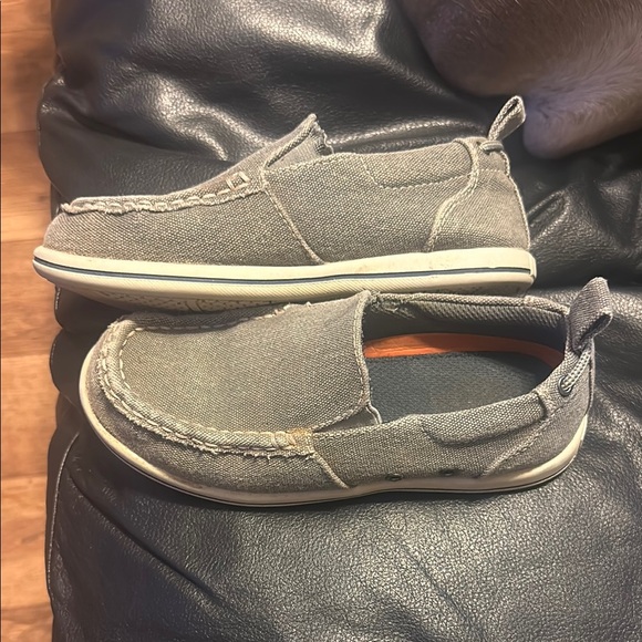 Gray Kids Slip-On Shoes - Picture 2 of 3